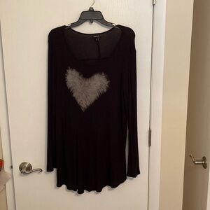 Torrid waffle fashion printed shirt